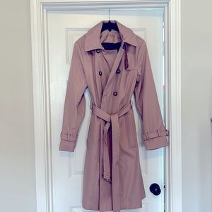 Calvin Klein trench coat.